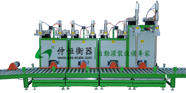 GAF-300型多頭液體灌裝機2